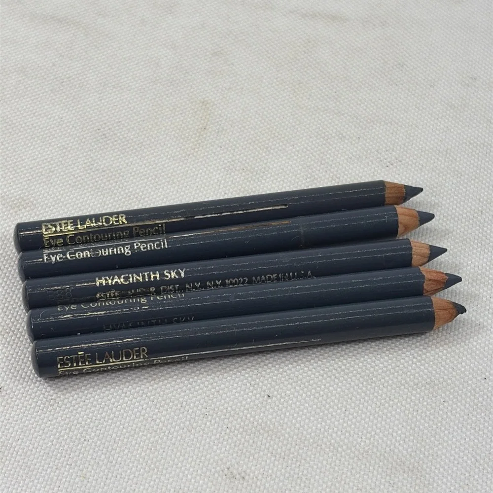 Vintage Estee Lauder Eye Contouring Pencils Shade Hyacinth Sky Lot of 5 Retired